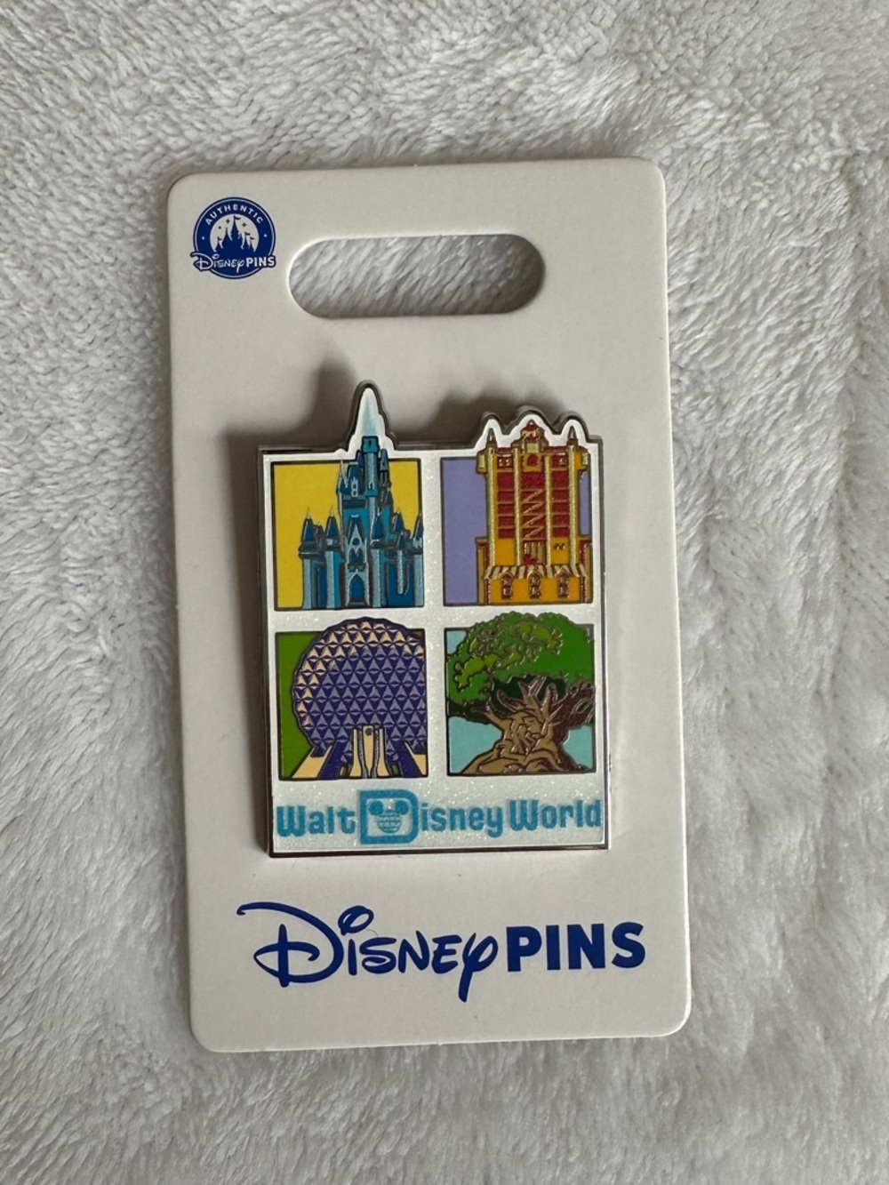 Walt Disney World Park Icons Pin